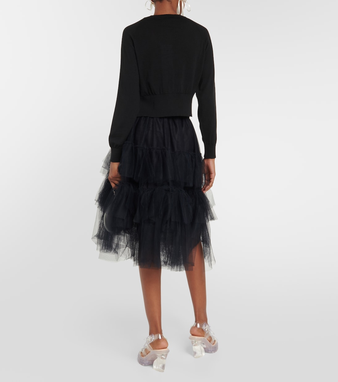 Embellished wool and silk cardigan | Simone Rocha