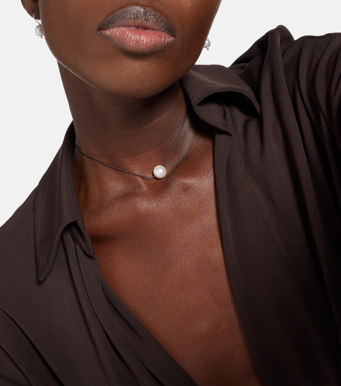 Choker Emilie mit Sterlingsilber und Süßwasserperle | Sophie Buhai