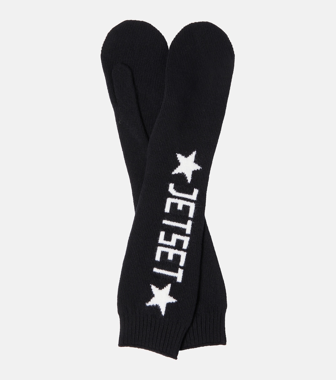 Manoplas de lana virgen con logo | Jet Set