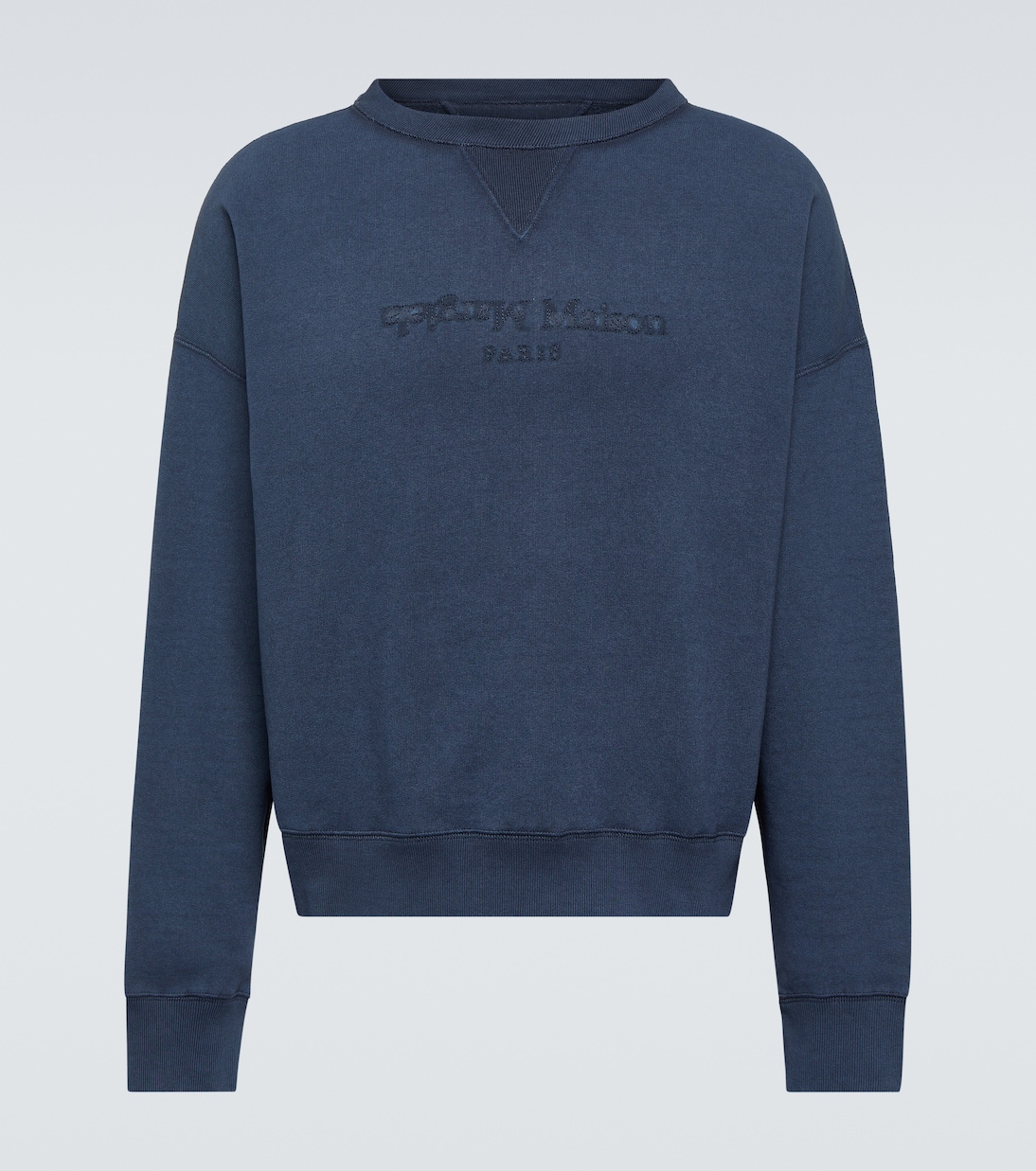 Sudadera de jersey de algodón con logo | Maison Margiela