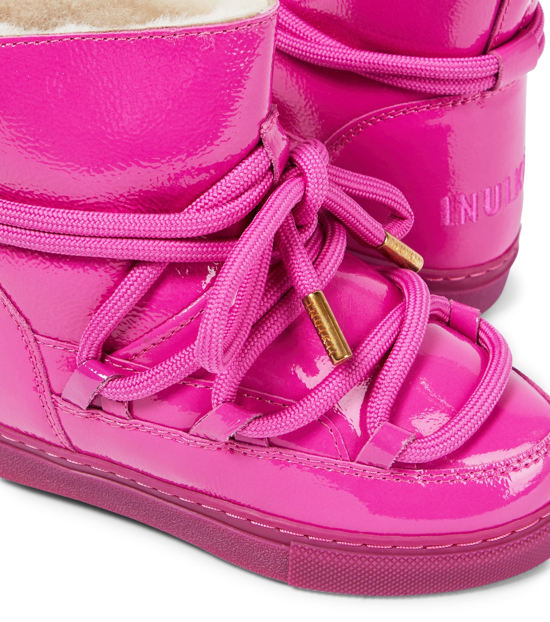 Schneestiefel Classic aus Lackleder | Inuikii Kids