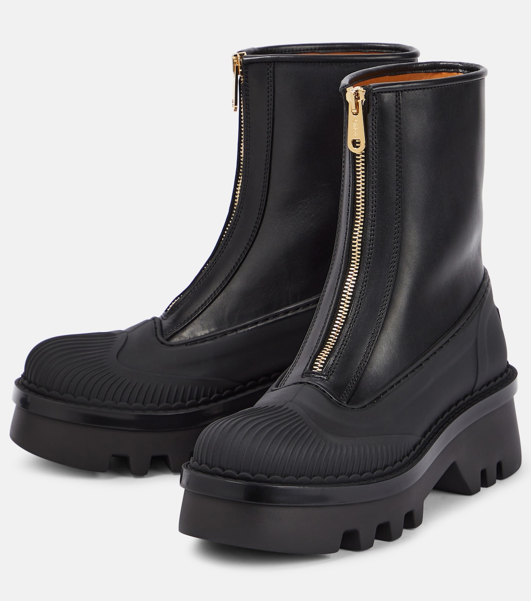 Ankle Boots Raina aus Leder | Chloé