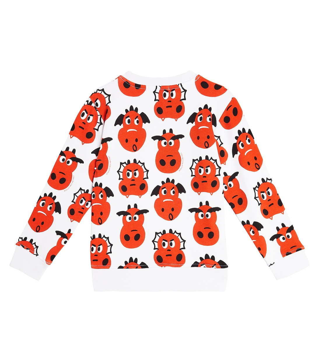 Sudadera de jersey de algodón estampada | Stella McCartney Kids