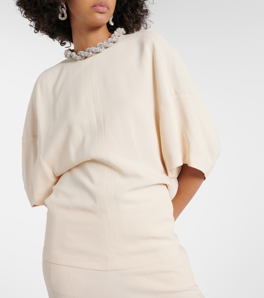 Top oversize in cady | Stella McCartney