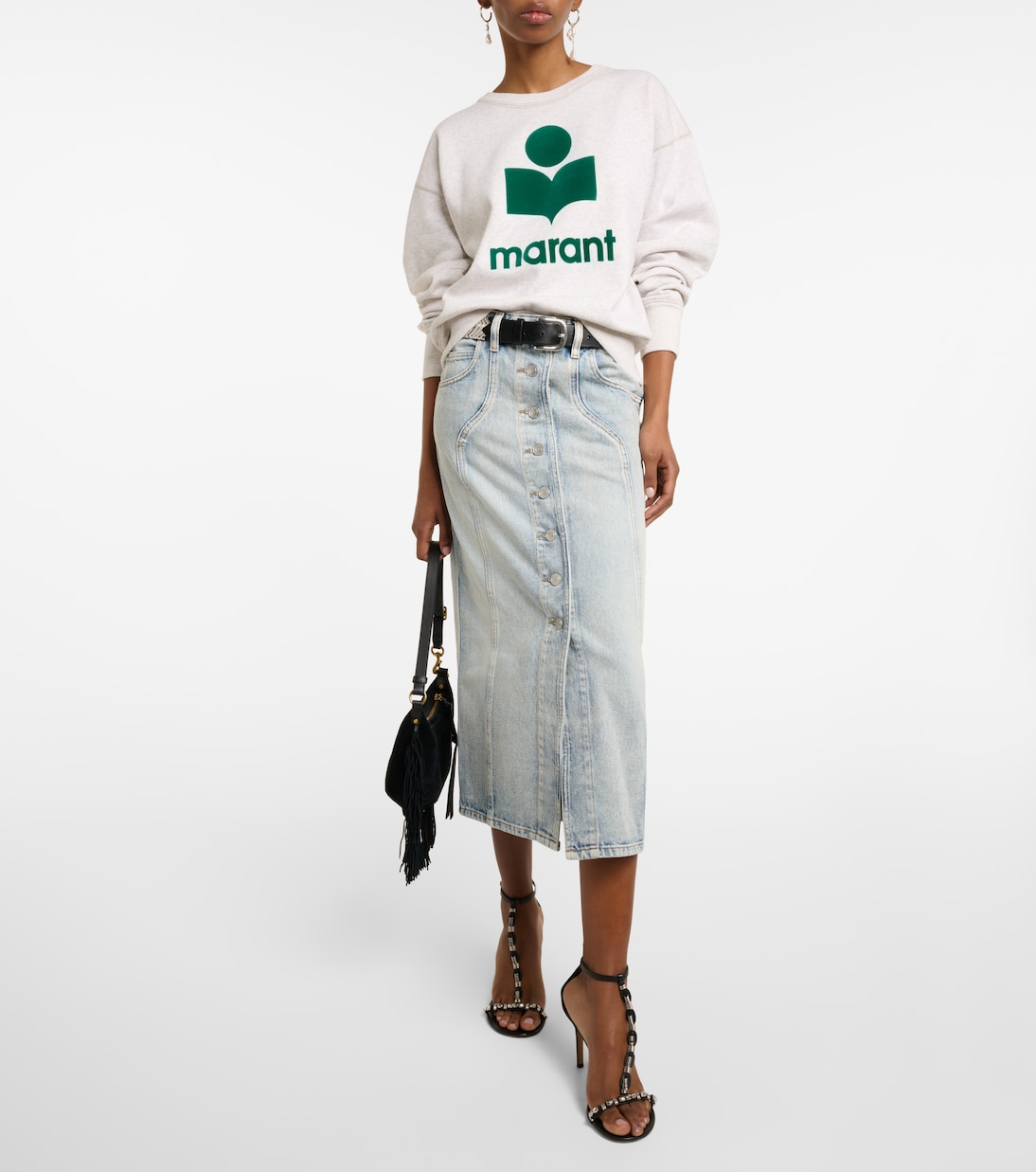 Sweatshirt Moby aus einem Baumwollgemisch | Marant Etoile