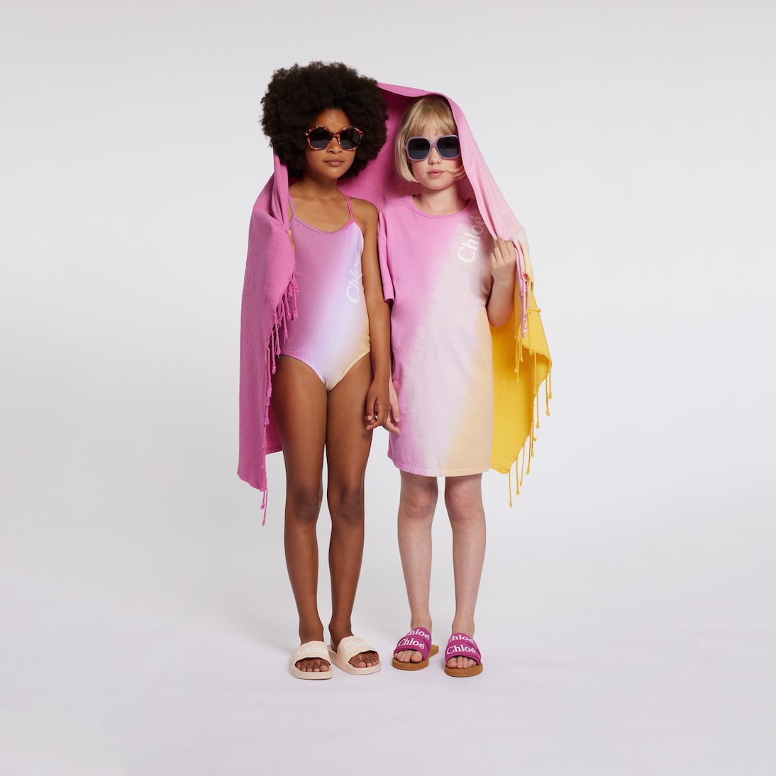 Bedruckter Badeanzug | Chloé Kids