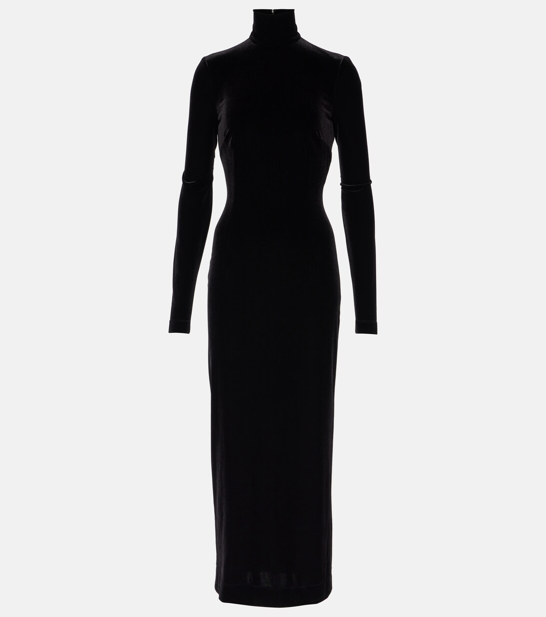Velvet midi dress | Dolce&Gabbana