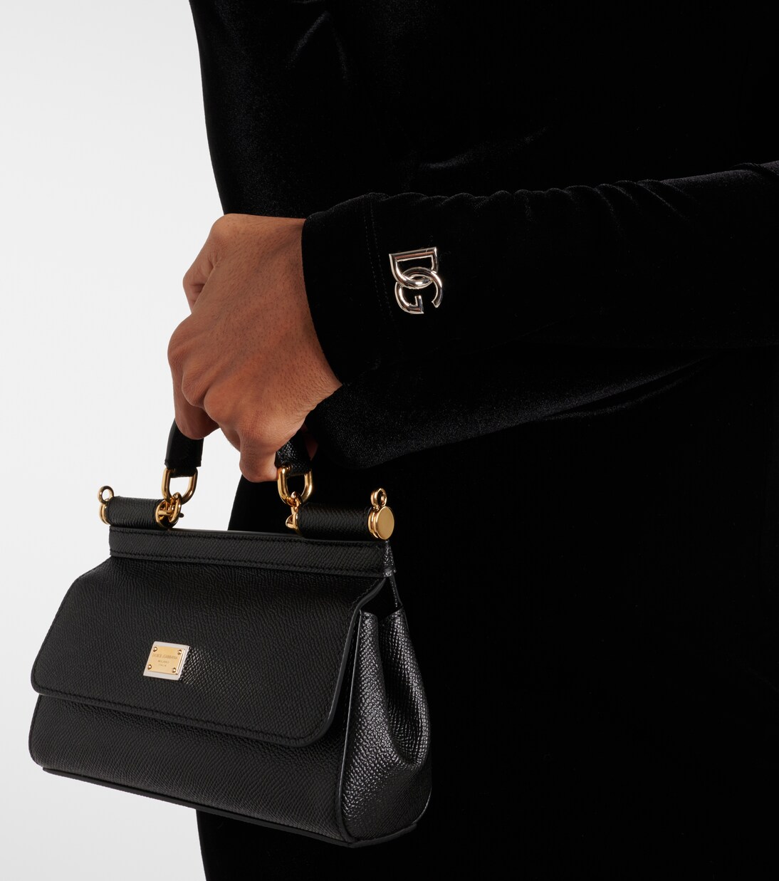 Velvet midi dress | Dolce&Gabbana