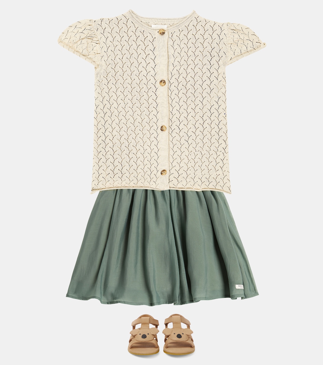 Baby Cardigan June aus Baumwolle | Donsje
