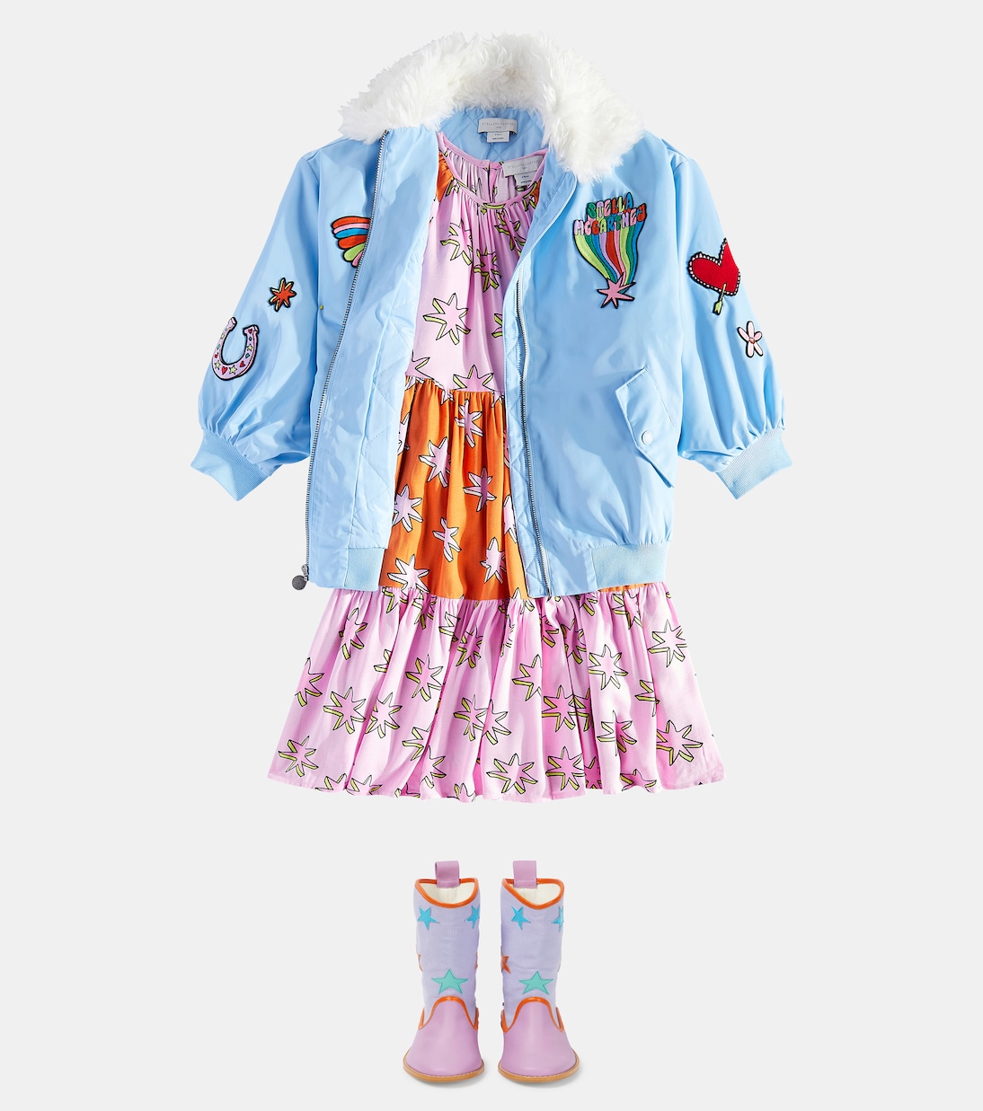 Abito con stampa | Stella McCartney Kids