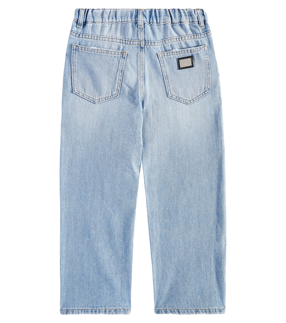 Jeans regular con logo | Dolce&Gabbana Kids