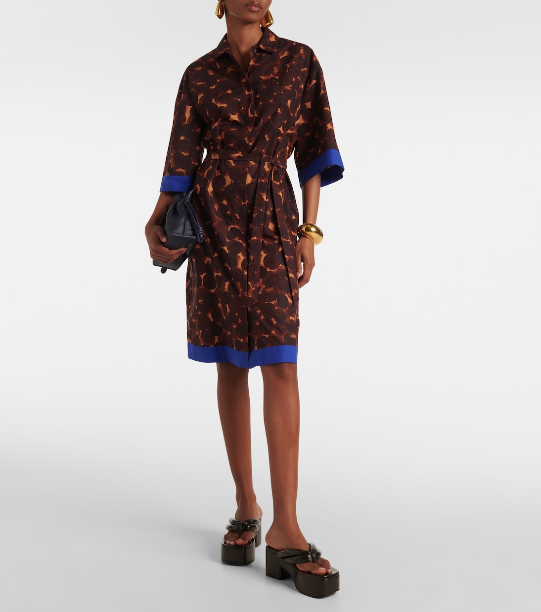 Sandales à plateforme en cuir | Dries Van Noten