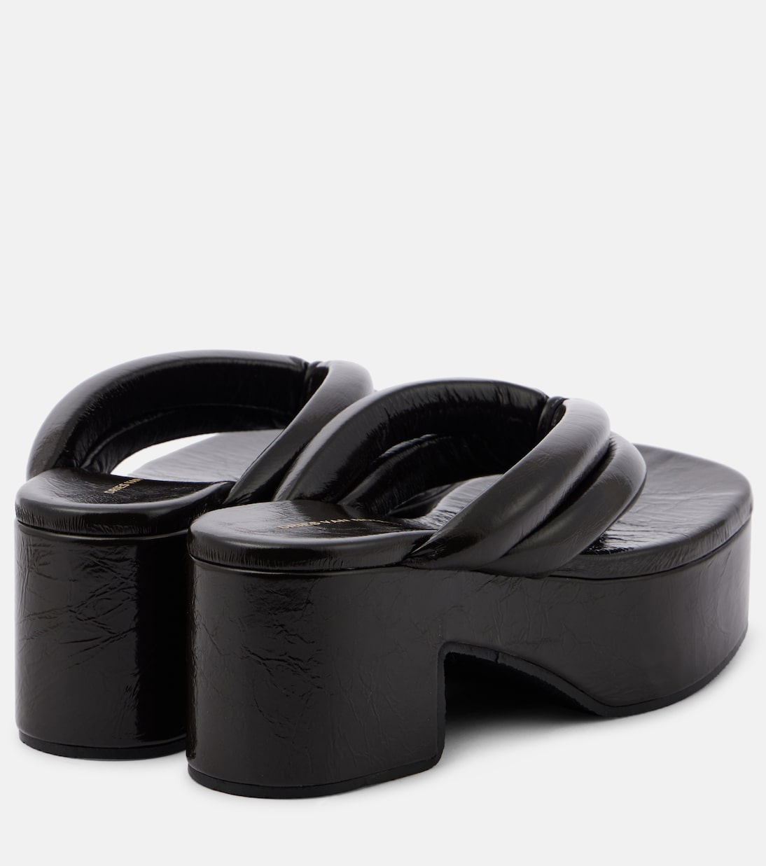 Sandales à plateforme en cuir | Dries Van Noten