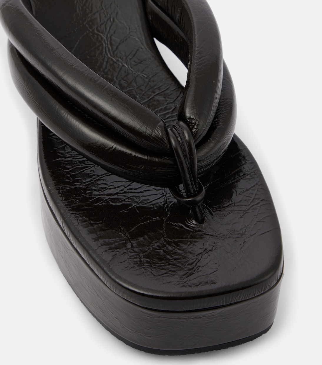 Sandales à plateforme en cuir | Dries Van Noten