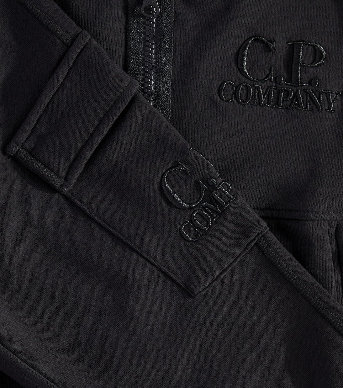Cotton sweatpants and hoodie set | C.P. Company Kids