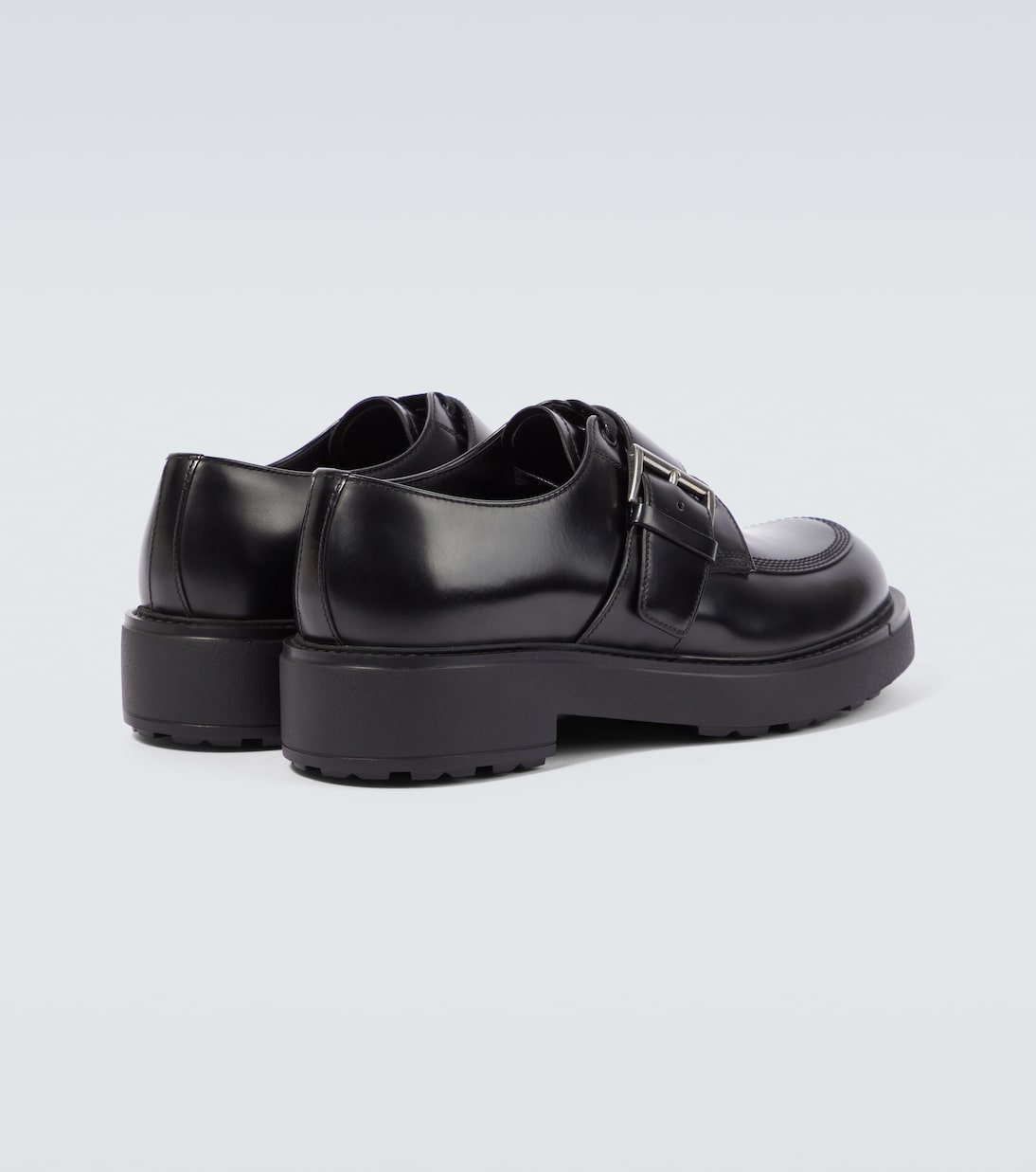 Schnürschuhe aus Leder | Prada