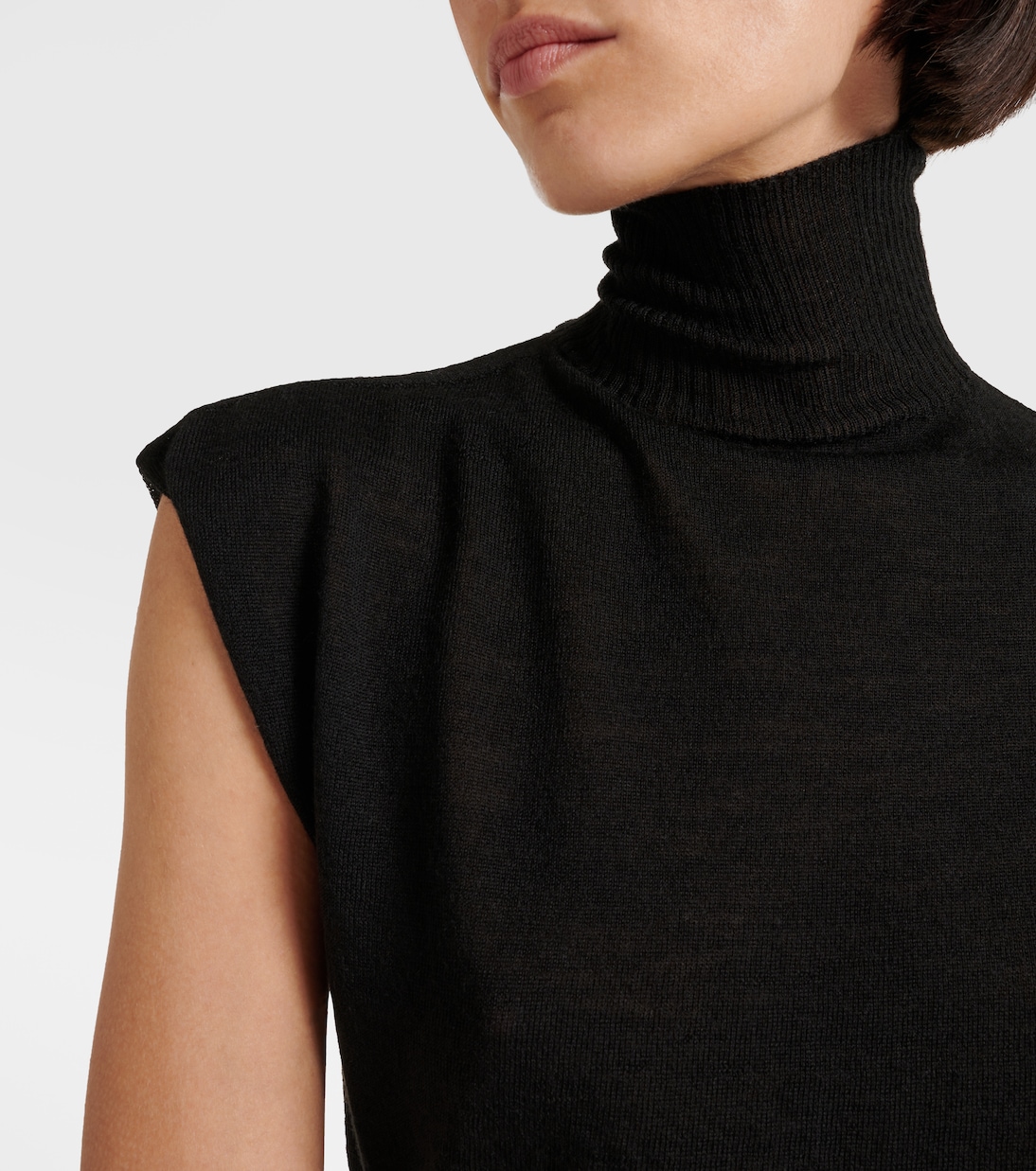 Virgin wool turtleneck sweater | Rick Owens