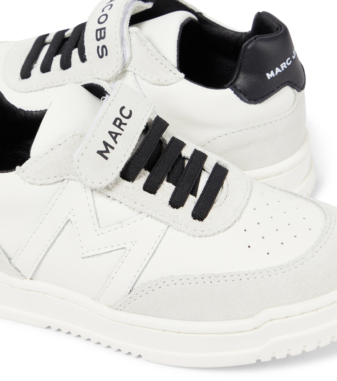 Sneakers in pelle con suede | Marc Jacobs Kids