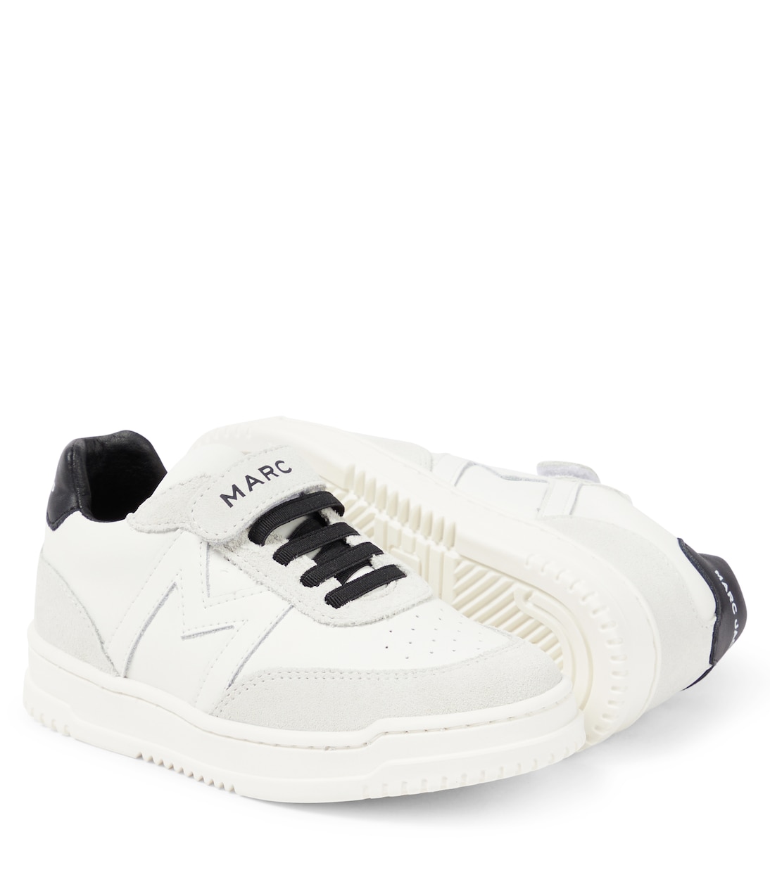 Sneakers in pelle con suede | Marc Jacobs Kids