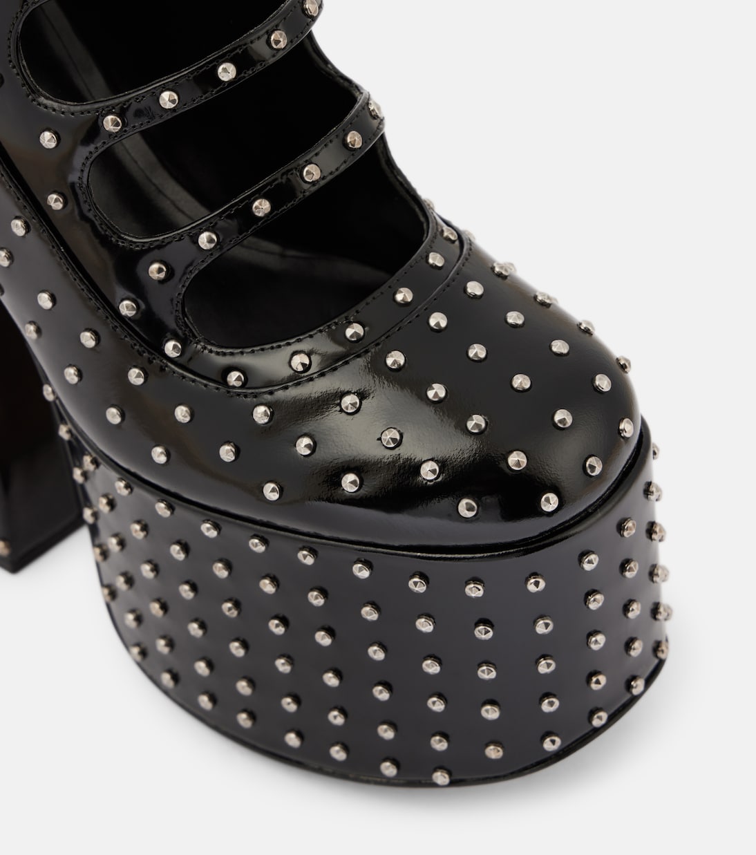 Escarpins Kiki à plateau en cuir à ornements | Marc Jacobs