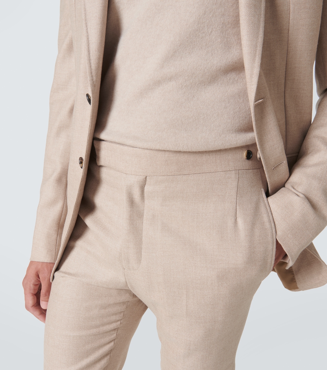 Sebastian wool and cashmere suit pants | Gabriela Hearst