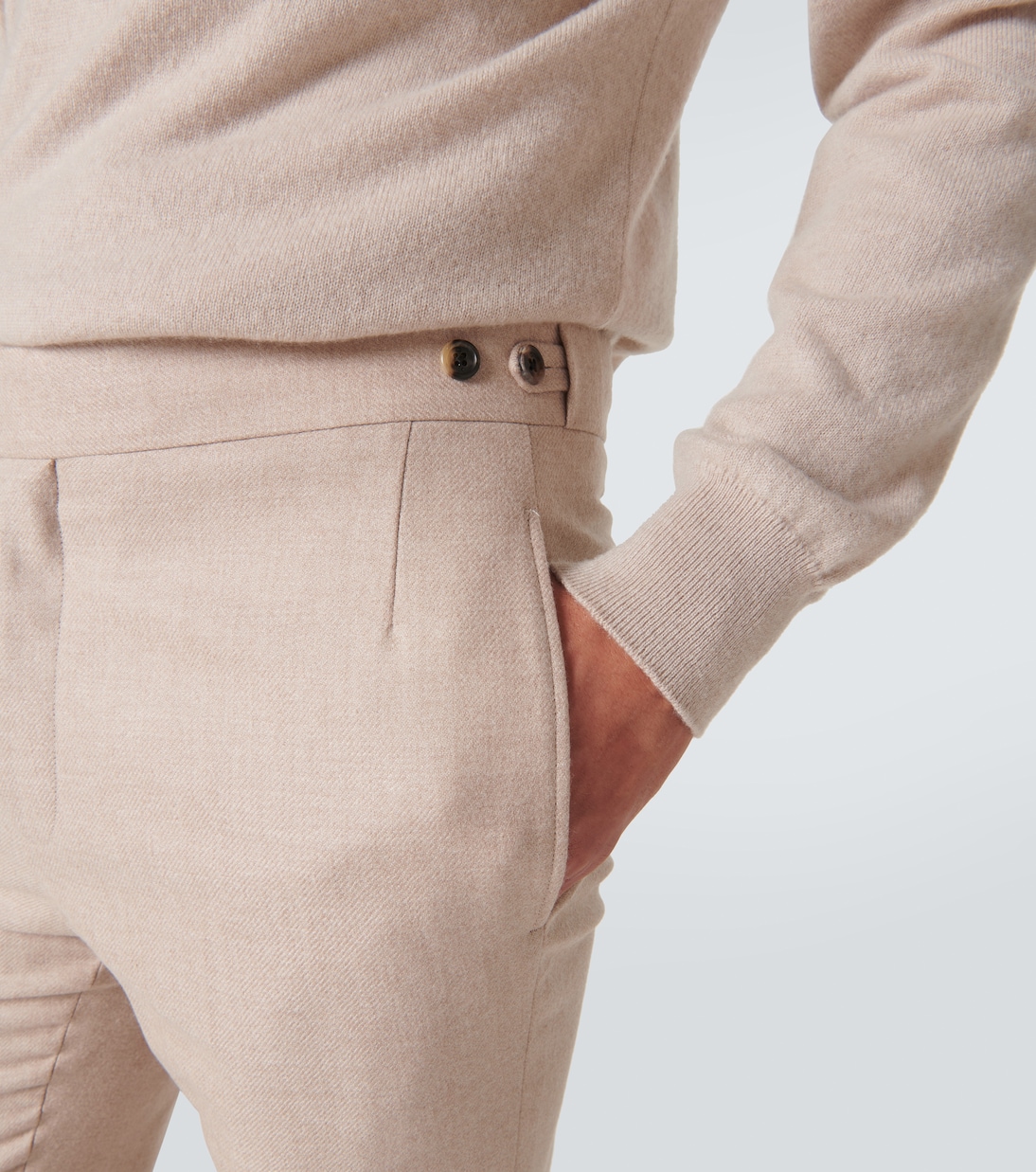Sebastian wool and cashmere suit pants | Gabriela Hearst