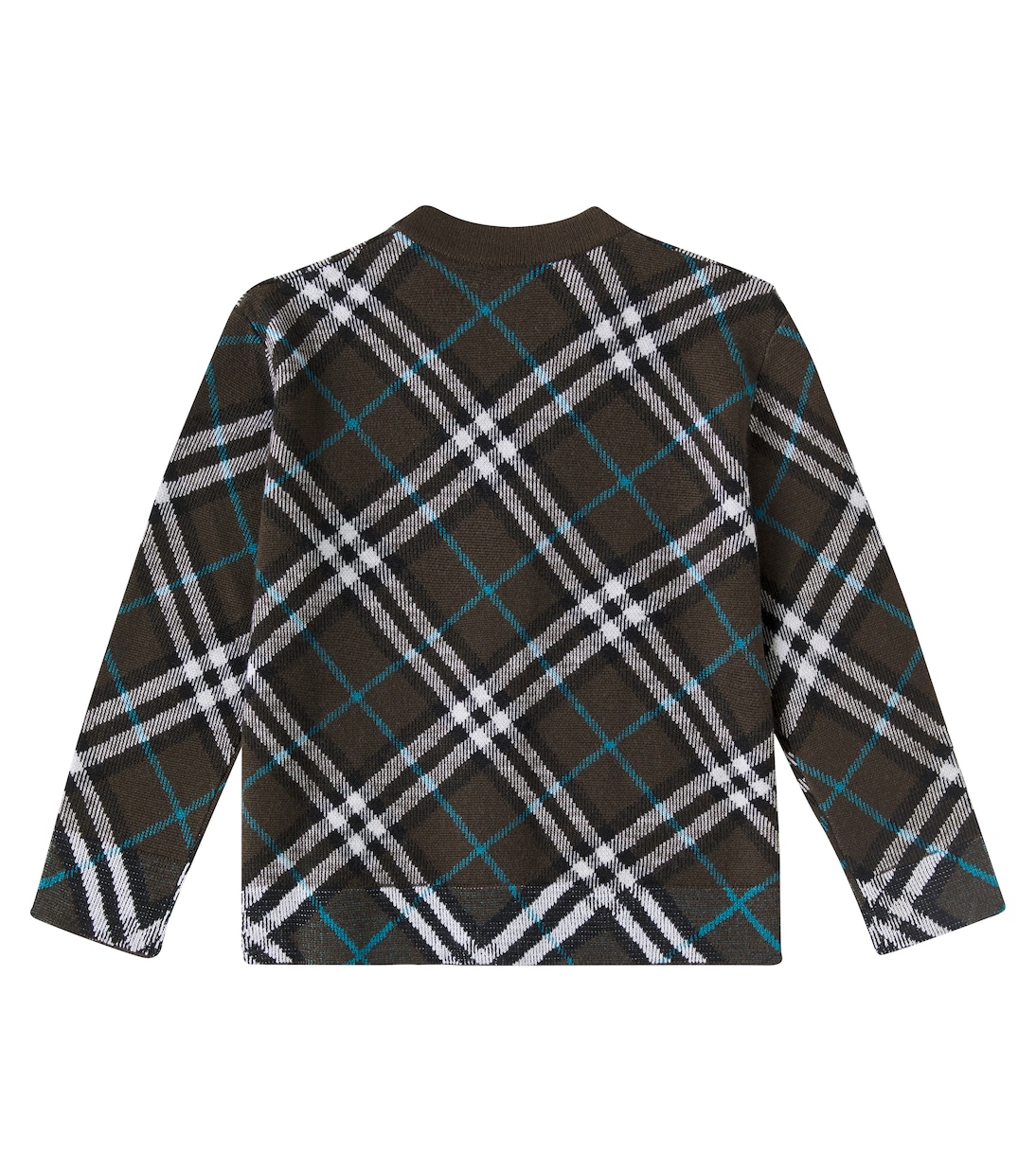 Checked wool cardigan | Burberry Kids