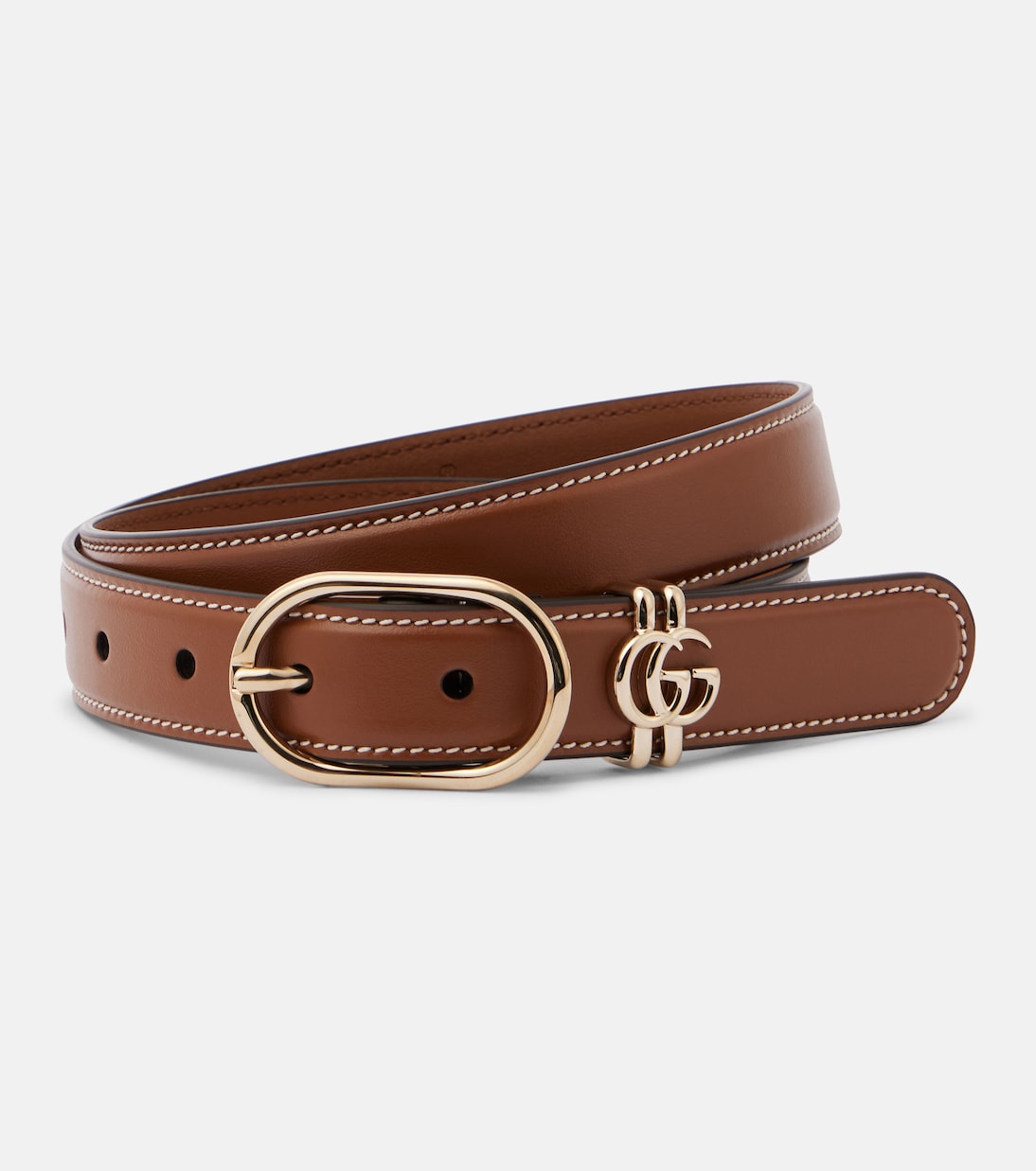 Ceinture Double G en cuir | Gucci