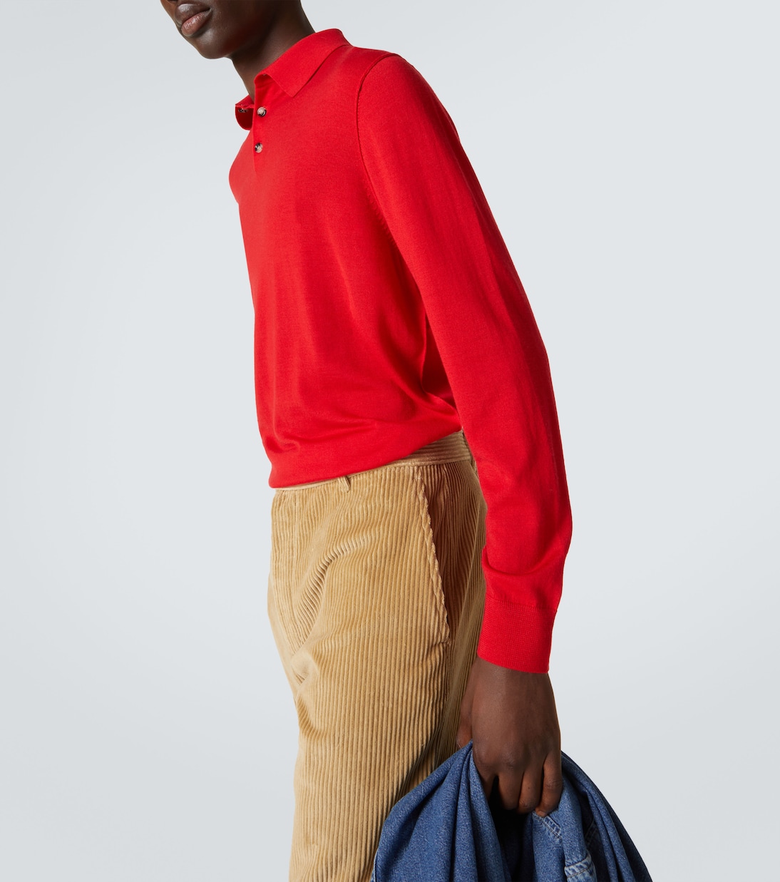 Polopullover aus Schurwolle | Allude