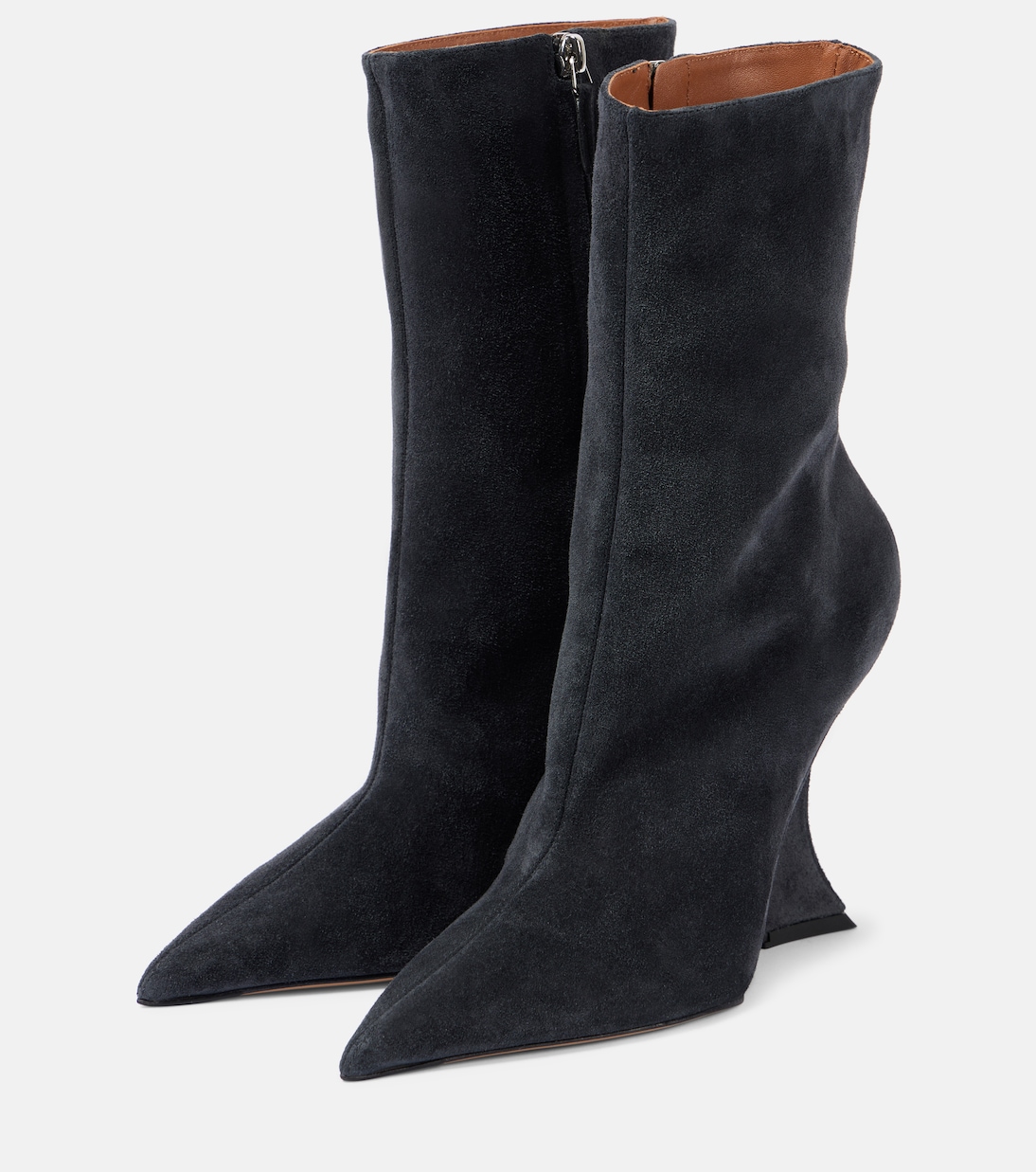Bottines Nina 105 en daim | Paris Texas