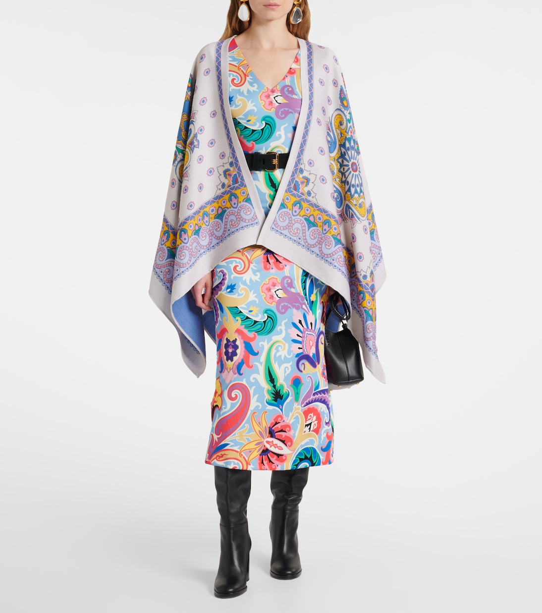 Cape en laine mélangée | Etro