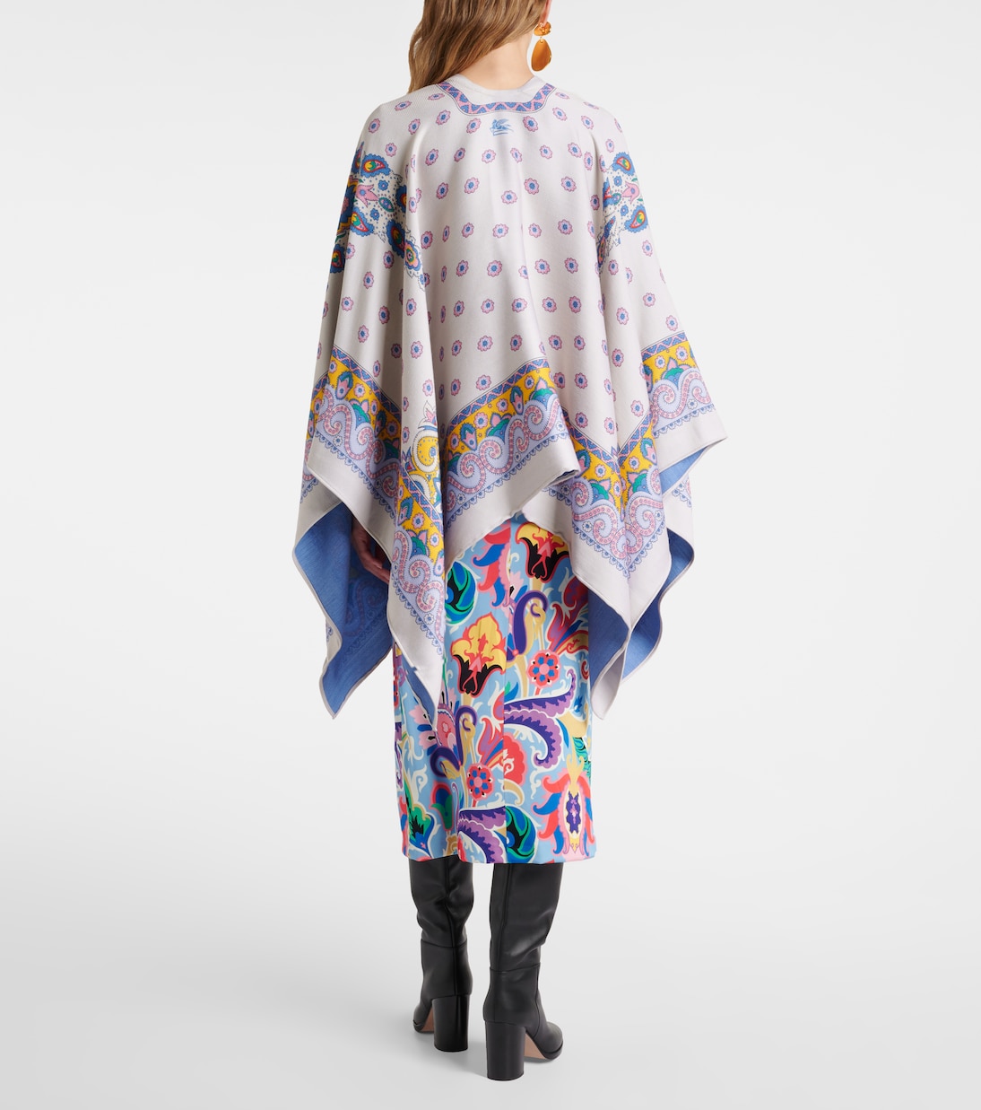 Cape en laine mélangée | Etro
