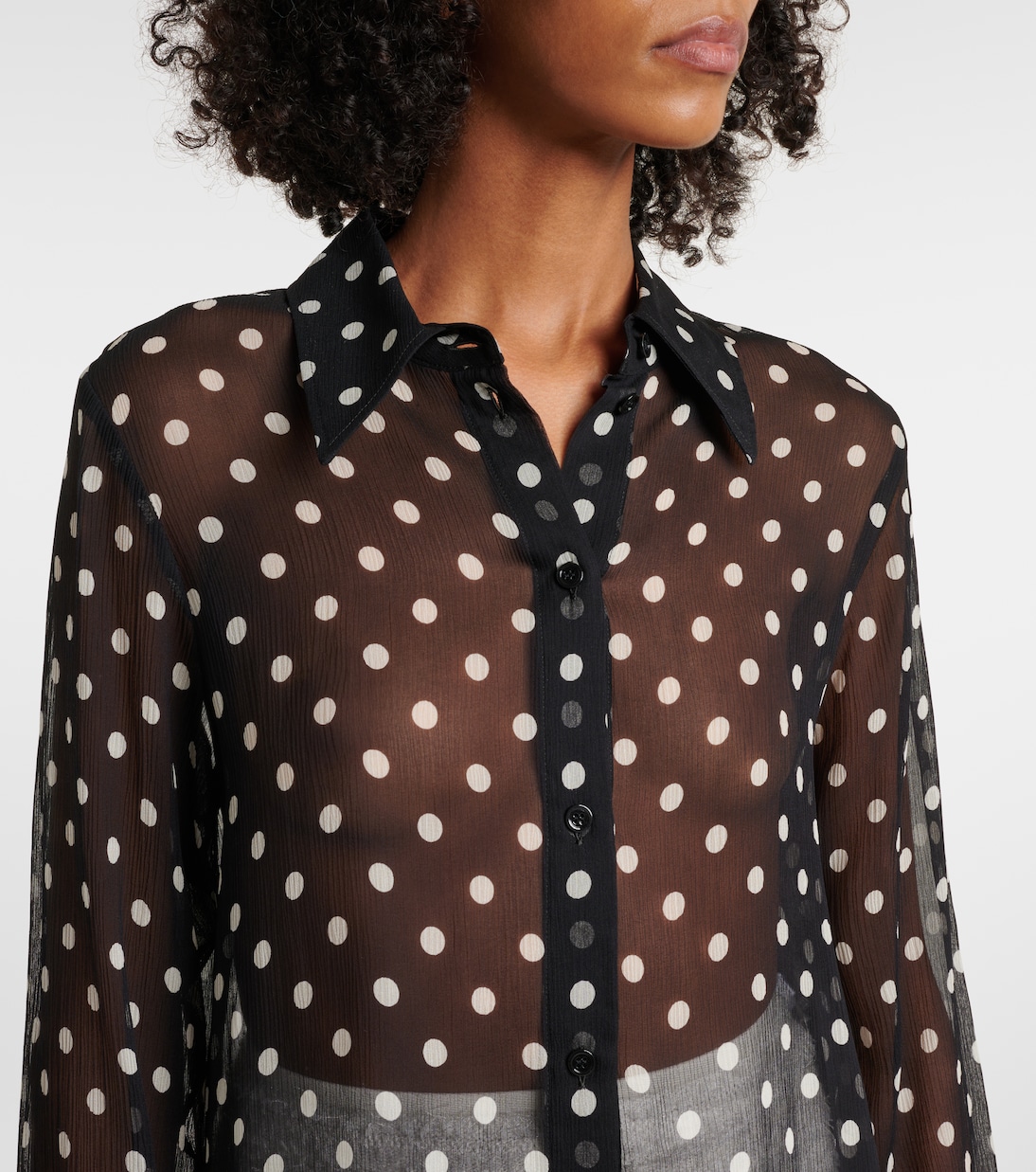 Top aus Seidenchiffon | Nina Ricci