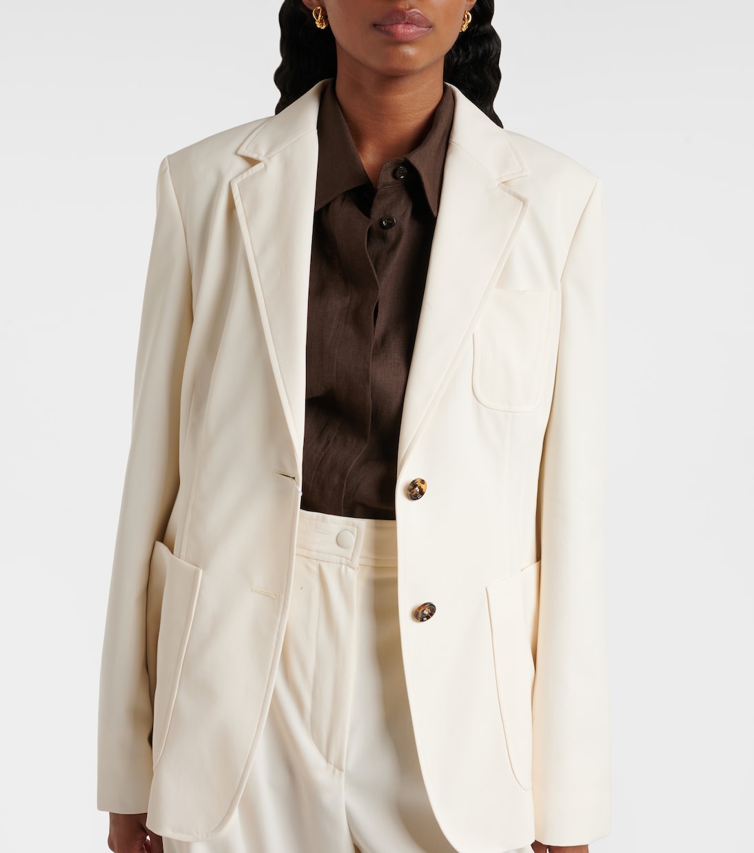 Blazer monopetto in cotone | Max Mara