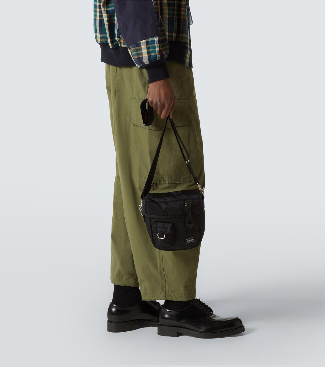 x Porter - Borsa a tracolla in twill | Comme des Garçons Homme