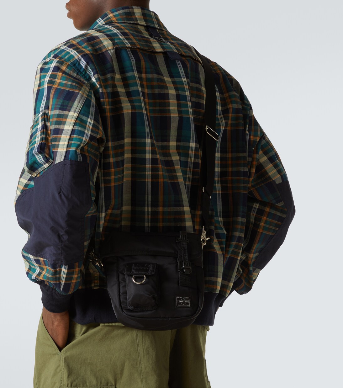 x Porter - Borsa a tracolla in twill | Comme des Garçons Homme