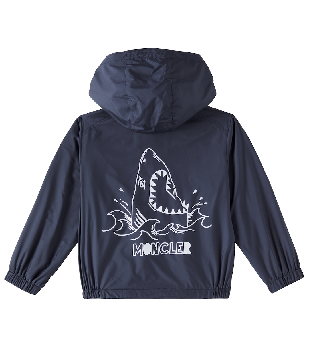 Desman logo printed windbreaker | Moncler Enfant