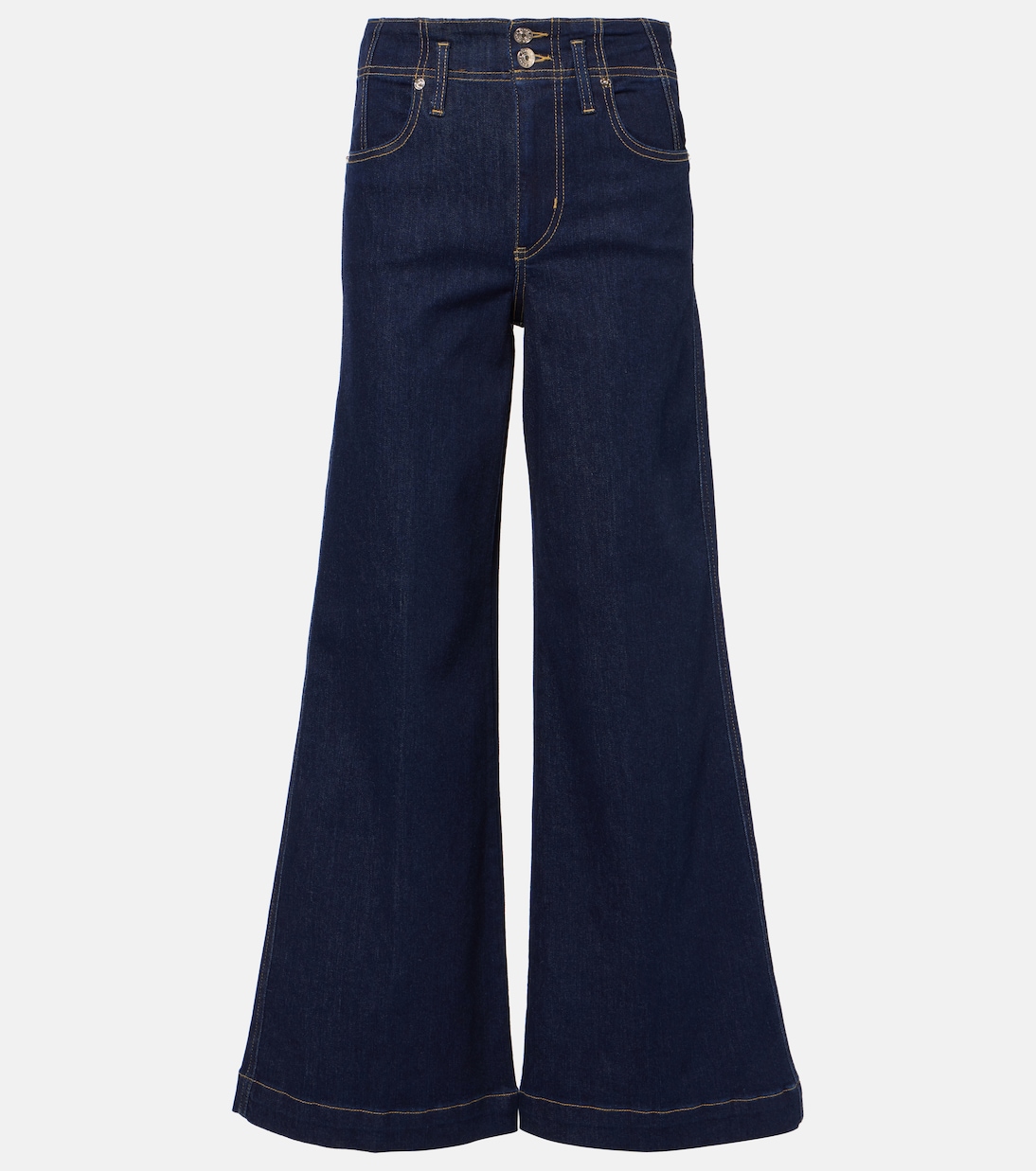 Jean The Seamed Wide à taille haute | Frame