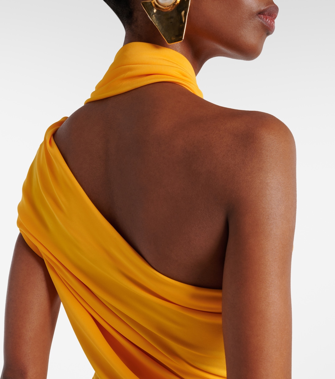 Helix Crystal asymmetric gown | Christopher Esber