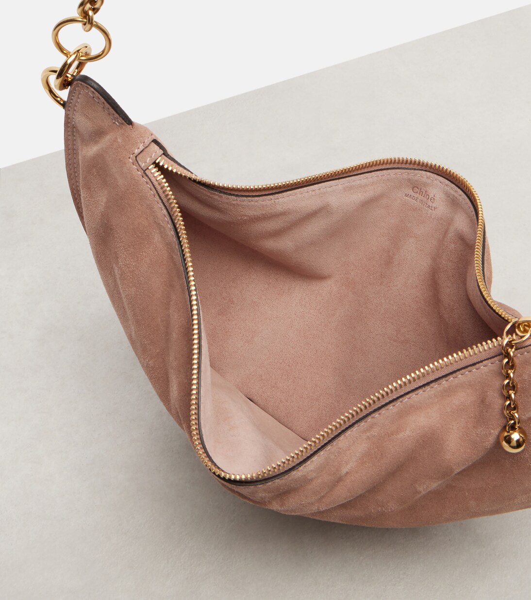 Chloé Icons S号绒面革单肩包 | Chloé