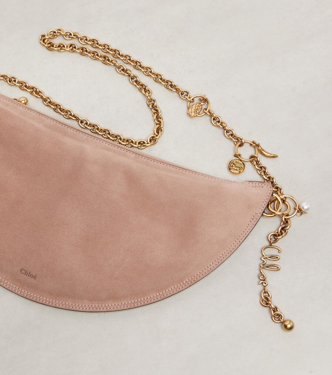 Chloé Icons S号绒面革单肩包 | Chloé