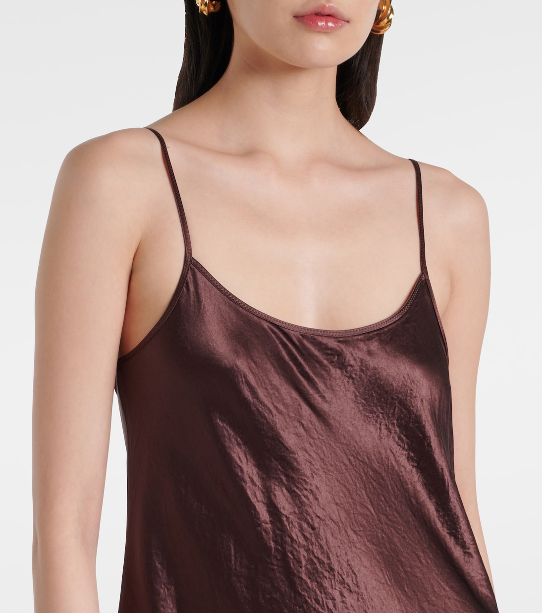 Abito sottoveste in raso | Vince