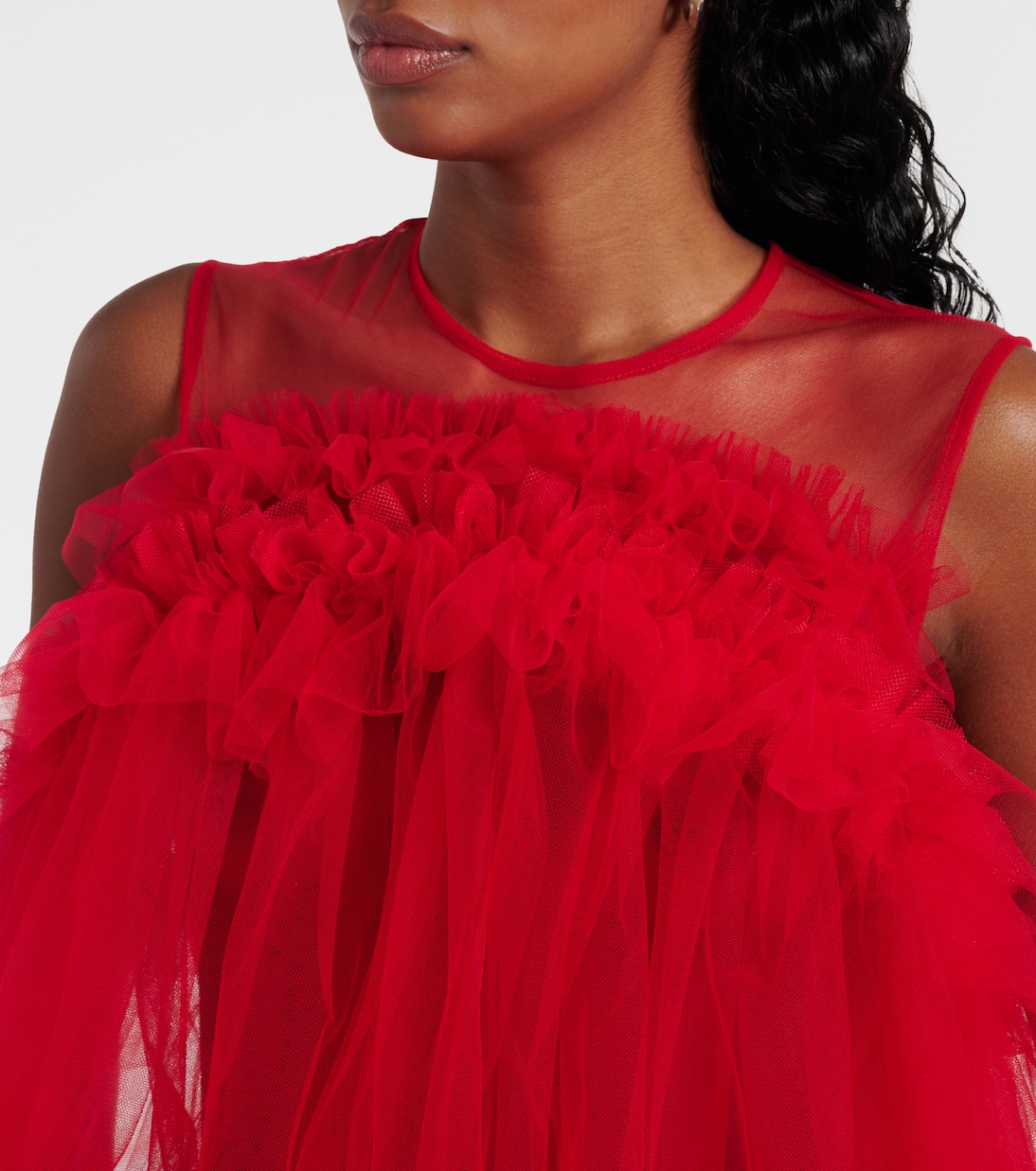 Top in tulle | Noir Kei Ninomiya
