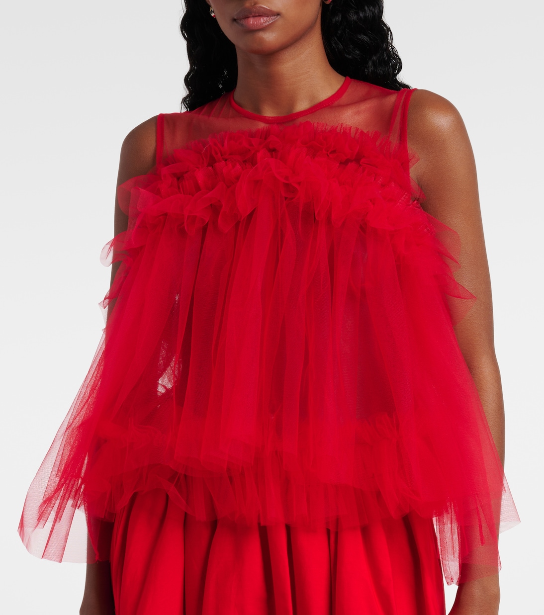 Top in tulle | Noir Kei Ninomiya