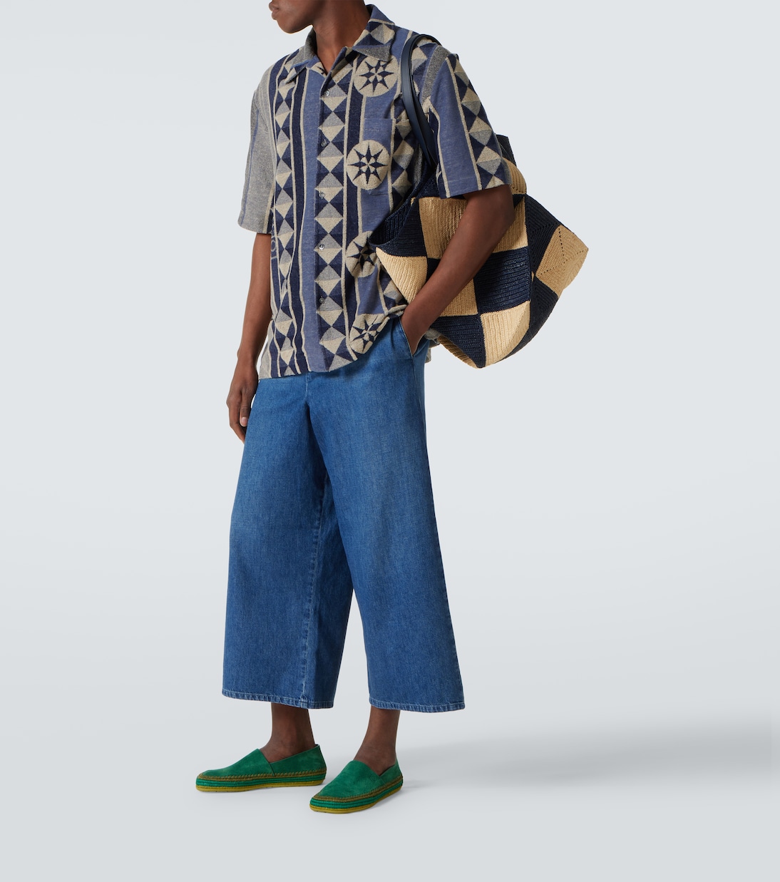 Paula's Ibiza Espadrilles Rio aus Veloursleder | Loewe