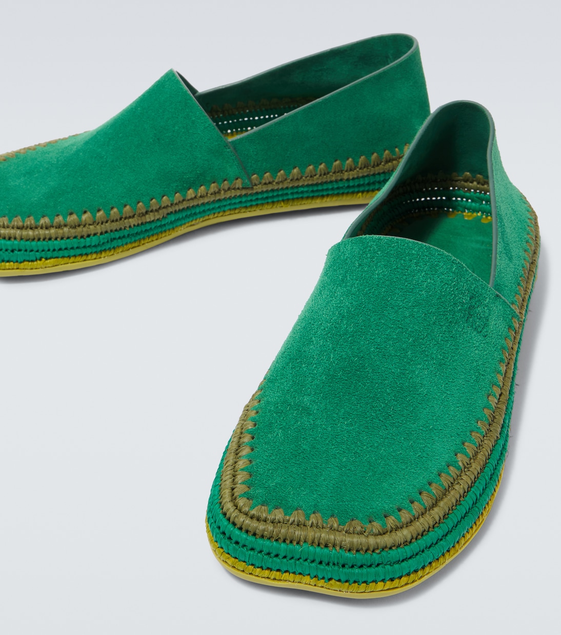 Paula's Ibiza Espadrilles Rio aus Veloursleder | Loewe