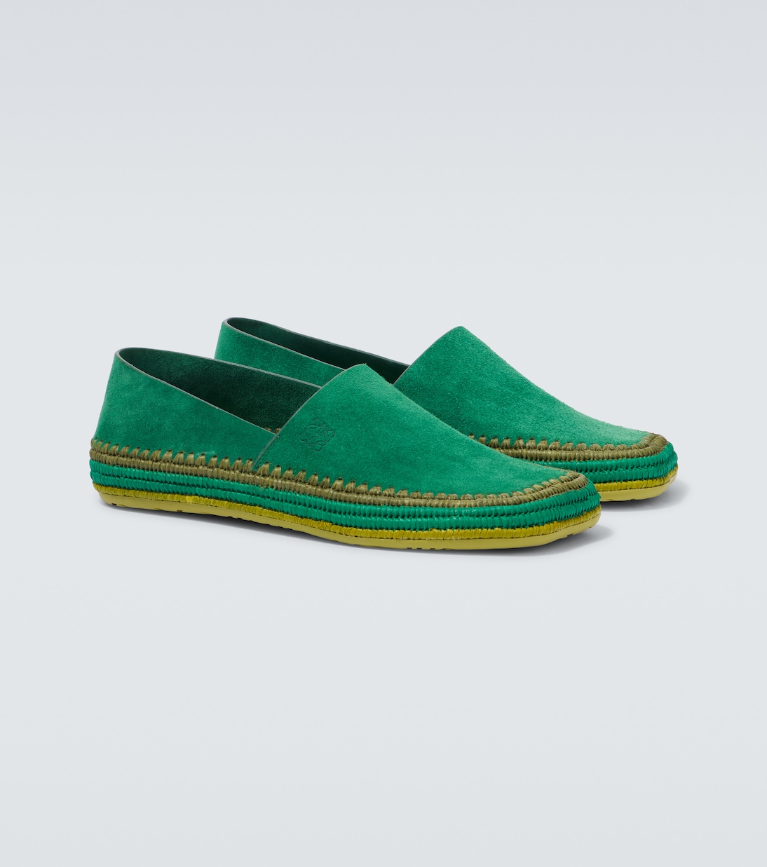 Paula's Ibiza Espadrilles Rio aus Veloursleder | Loewe