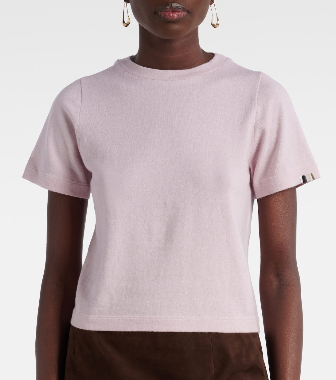 Camiseta N°267 Tina de algodón y cachemir | Extreme Cashmere