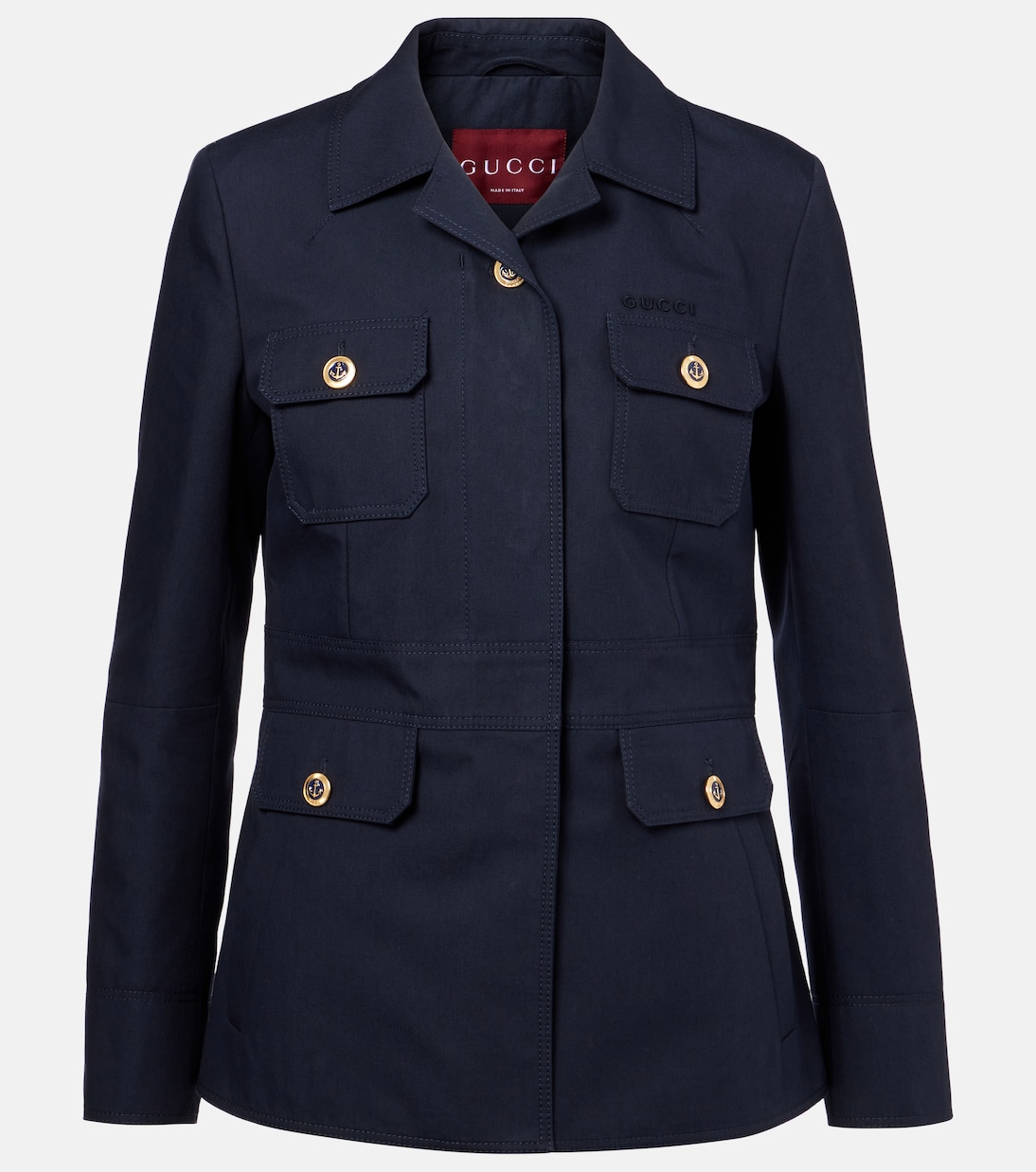 Giacca in canvas di cotone | Gucci