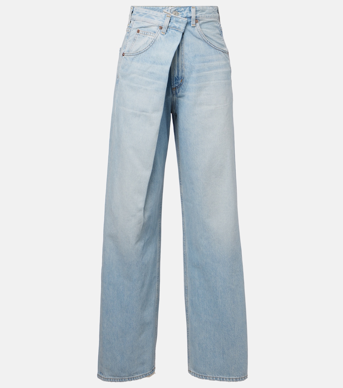 Jeans anchos Vana de tiro bajo | Agolde